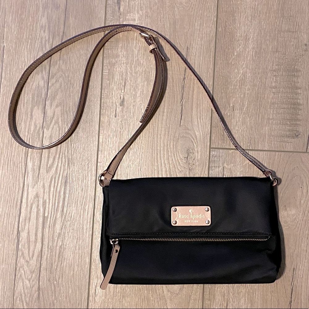 Kate Spade vinyl crossbody